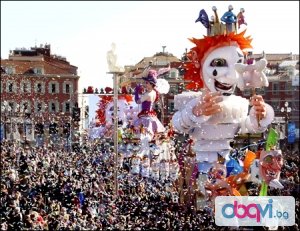 Карнавални празници на Френската Ривиера 