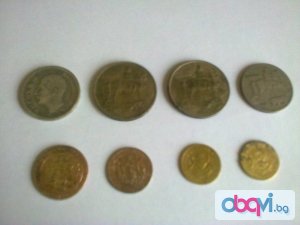 Продавам български монети