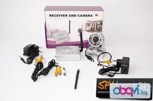 Камера с мощен предавател и приемник на 2.4 GHz - SD144 - SPYDIRECT.BG