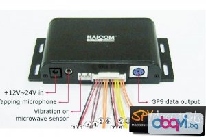Комплект за контрол на автомобила към GPS Тракер Haicom - SD121 - SPYDIRECT.BG