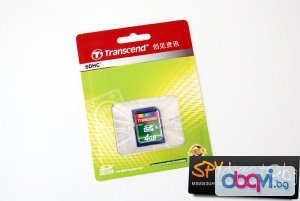 Transcend Мемори карта SDHC 2 - 4GB - SD109 - SPYDIRECT.BG