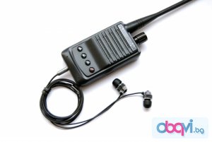 Аудио приемник с подслушвател и запис / ST800 - SPYTECH.BG