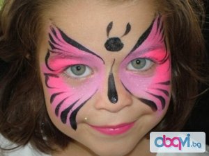  Рисуване върху лице за вашето детско парти!
