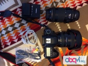 Canon EOS 6D 20.2 MP Цифрови SLR фотоапарати - Black 1 година гаранция.
