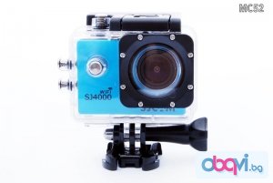 Спортна камера SJCAM SJ4000 WIFI - Синя 