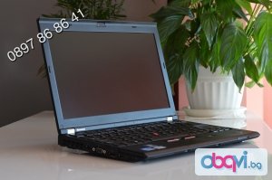 Перфектни Лаптопи Lenovo ThinkPad X220 - Intel® Core™ i5-2450M (3M Cache, up to 3.10 GHz) / 4GB RAM DDR3 / 320GB HDD SATA / 3G / Камера - 399,00лв.