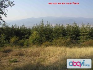 Вилен парцел с фантастична панорама към Рила, връх Мусала и ски пистите на Боровец