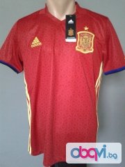 Испания Евро 2016 - червени тениски