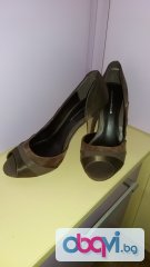 Чисто нови кафяви обувки Paolo Botticelli