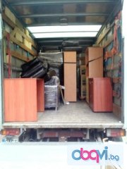 Пренос и превоз от опитни хамали с товарен камион, за мебели, багаж и техника