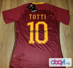 Франческо Тоти 10 - Рома футболна тениска 2016/2017