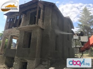 Конструктивно укрепване на къщи и сгради с армиран торкрет бетон