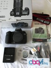 Canon EOS 60D 18.0MP цифрова SLR камера - черен комплект