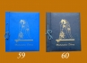31.сватбени фото албуми за 12 снимки 10х15,13х18 или 15х21 2 цвята:син и тъмно син